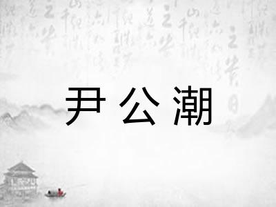 尹公潮