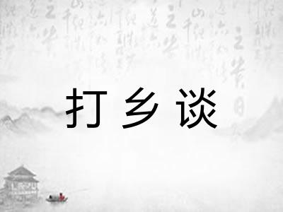 打乡谈