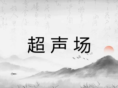 超声场