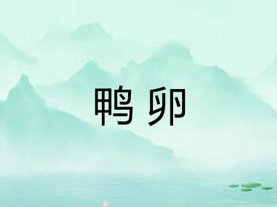 鸭卵