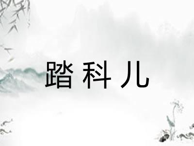 踏科儿