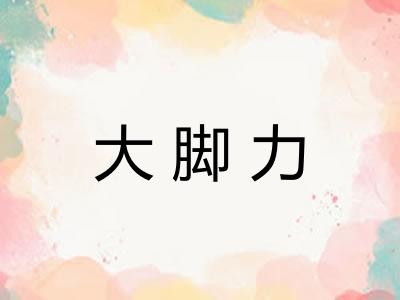 大脚力