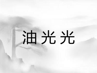 油光光