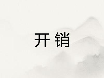 开销