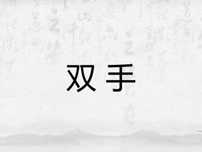 双手