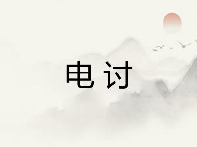电讨