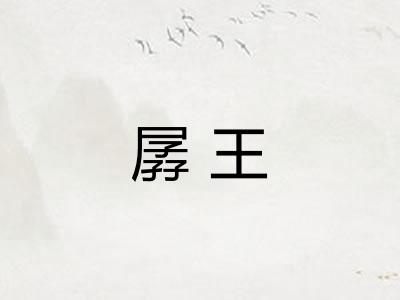 孱王