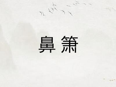 鼻箫