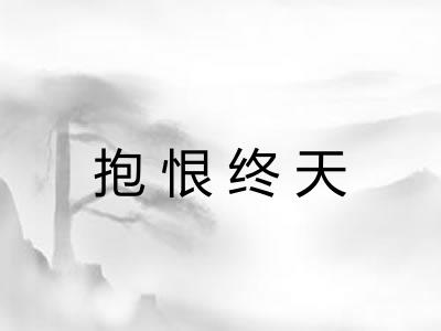 抱恨终天