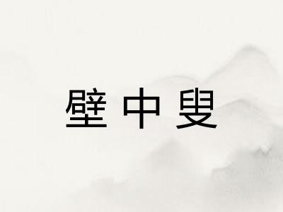壁中叟
