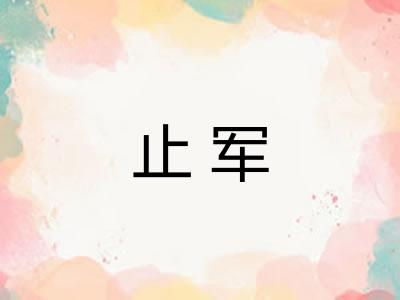 止军