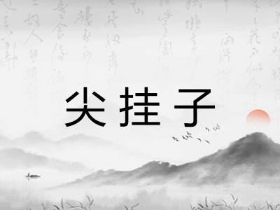 尖挂子