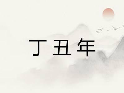 丁丑年
