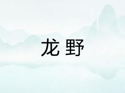 龙野