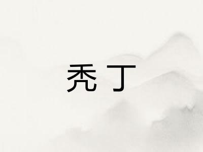 秃丁