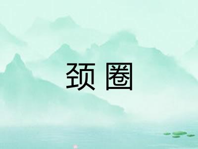 颈圈