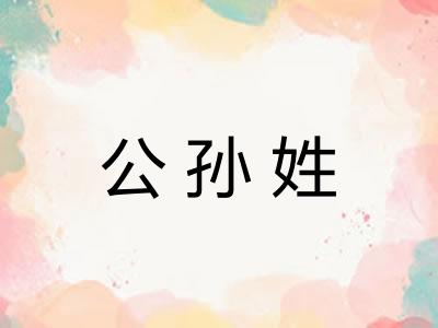 公孙姓