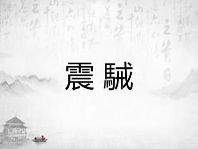 震駴