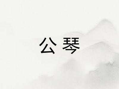 公琴
