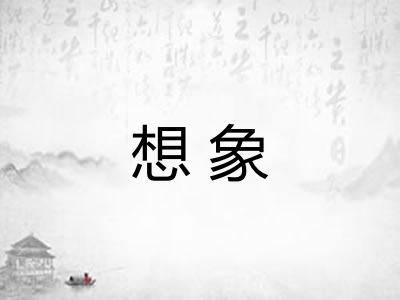 想象