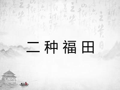 二种福田