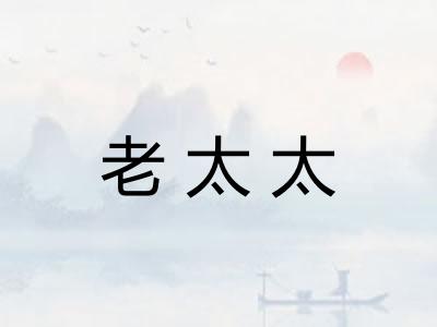 老太太