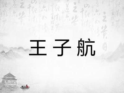 王子航