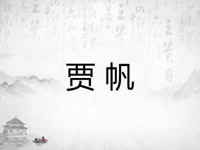 贾帆
