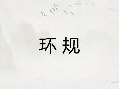 环规
