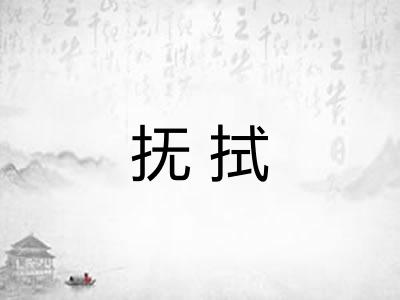 抚拭