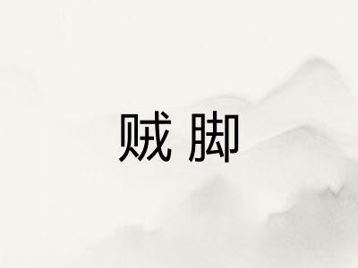 贼脚