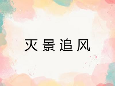 灭景追风