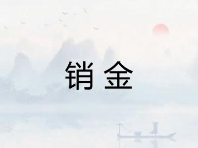 销金