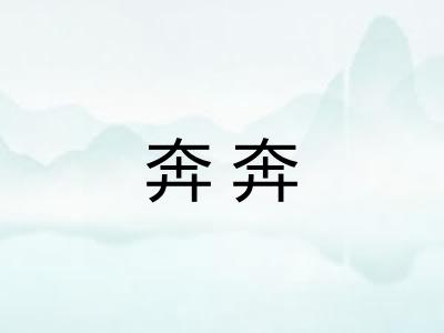 奔奔