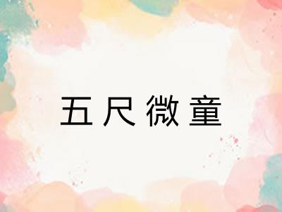 五尺微童