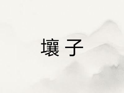 壤子