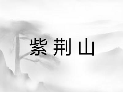 紫荆山