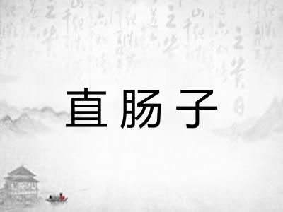 直肠子