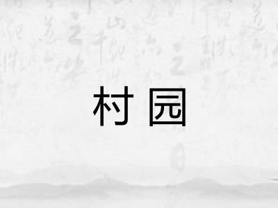 村园