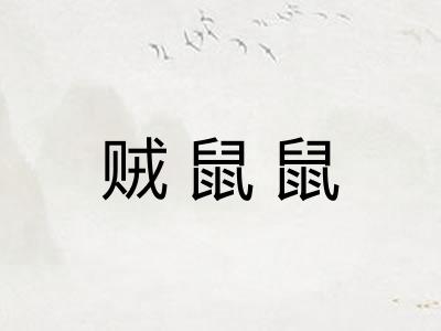 贼鼠鼠