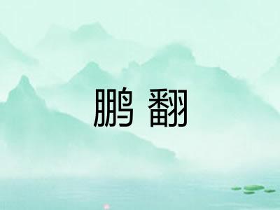 鹏翻