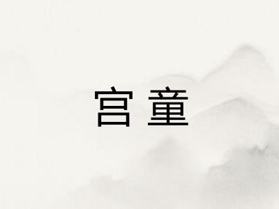 宫童