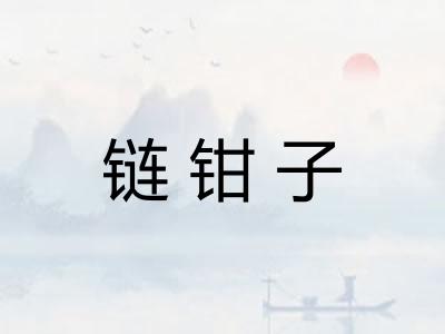 链钳子