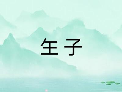 玍子