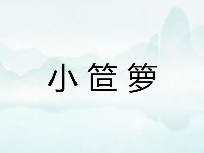 小笸箩
