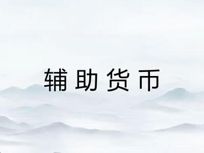 辅助货币