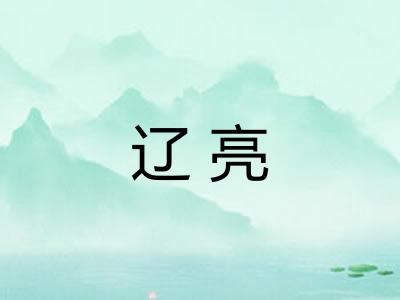 辽亮
