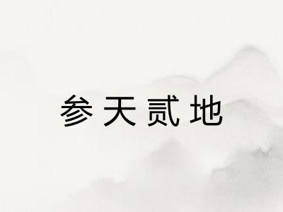 参天贰地