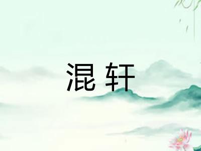 混轩