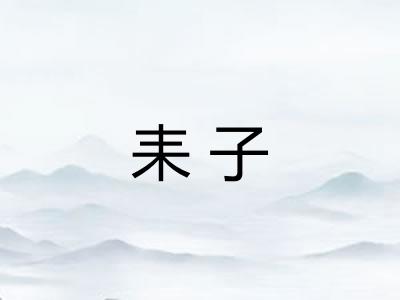 耒子